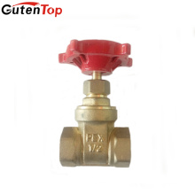 Guten Top High Quality Aluminum Handlewheel Brass Gate Valve